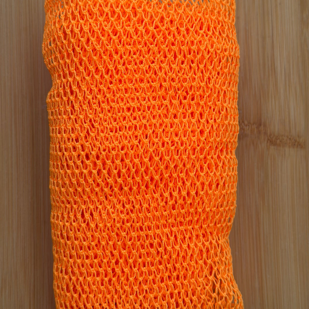 Filet de bain africain exfoliant – Orange vif