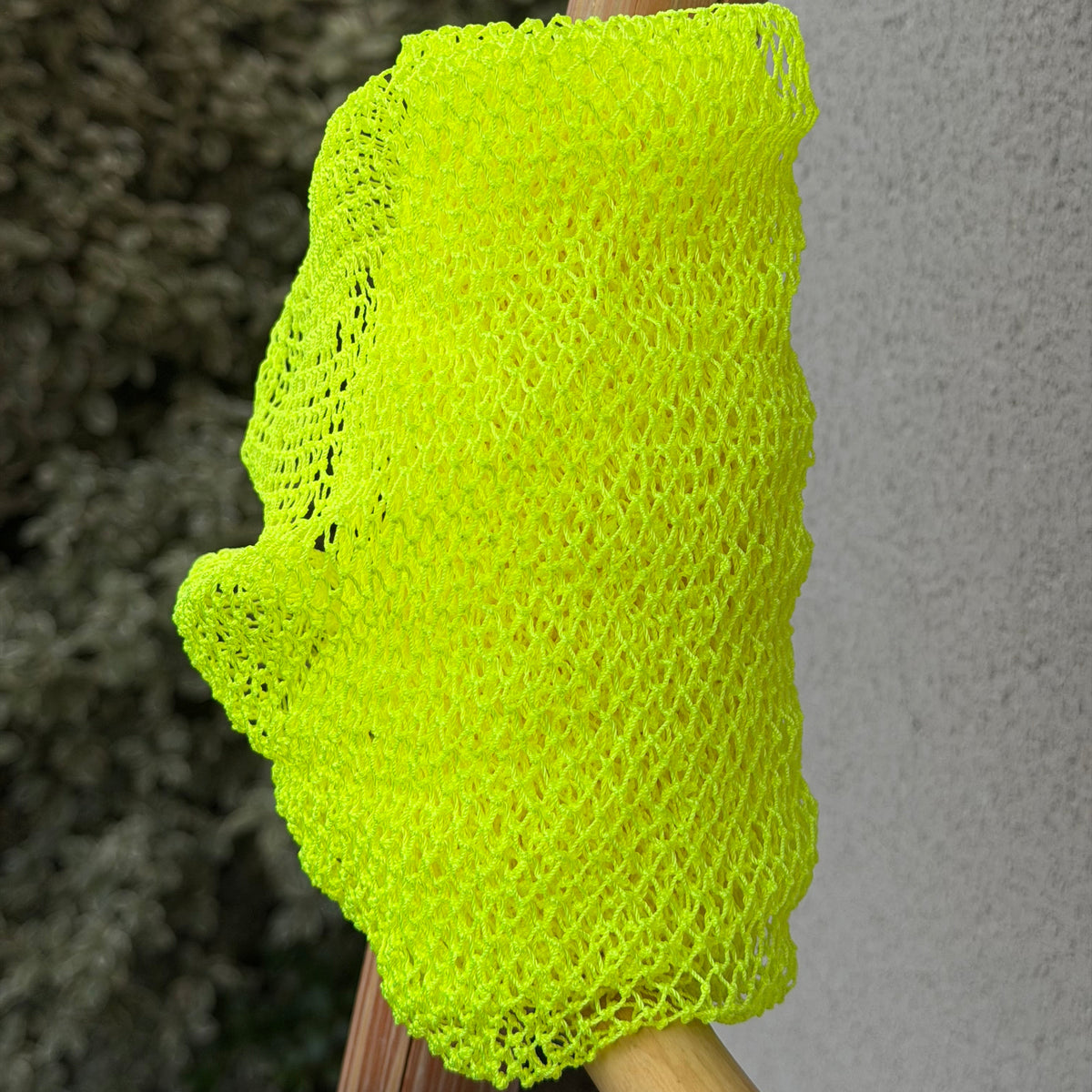 Filet de bain africain exfoliant – Jaune citron