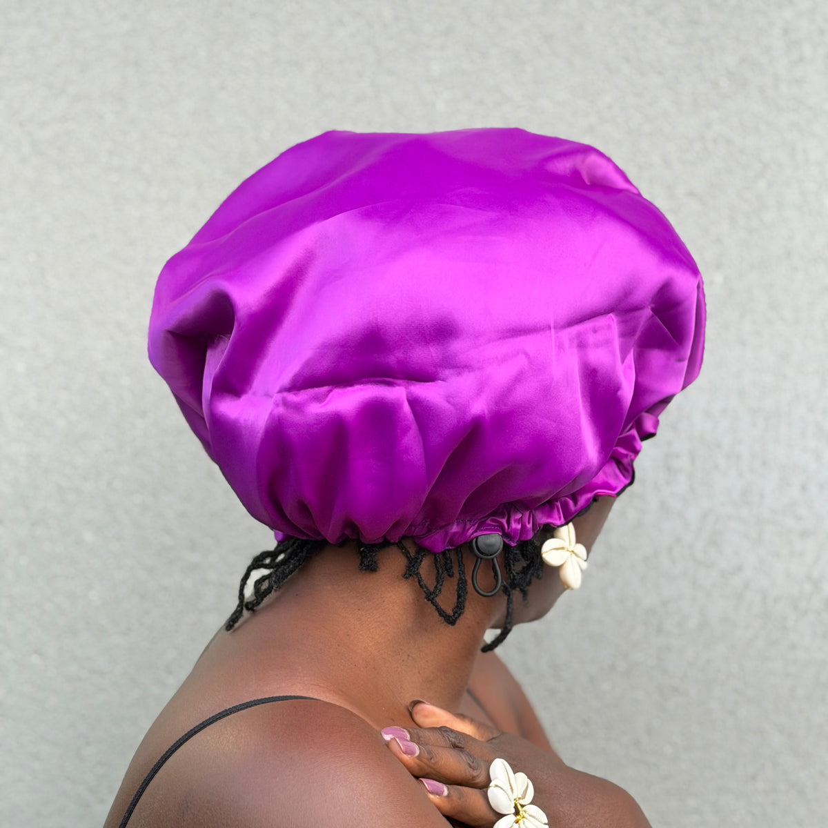 Bonnet  wax & satin ajustable