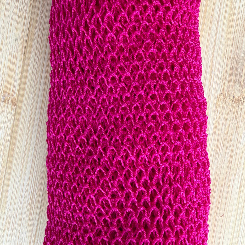 Filet de bain africain exfoliant – Rose