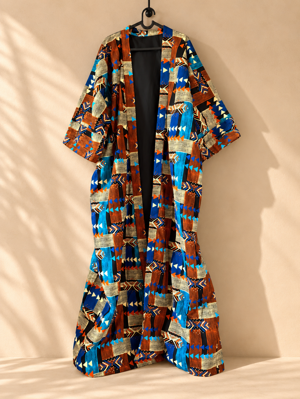 Kimono long wax multicolore