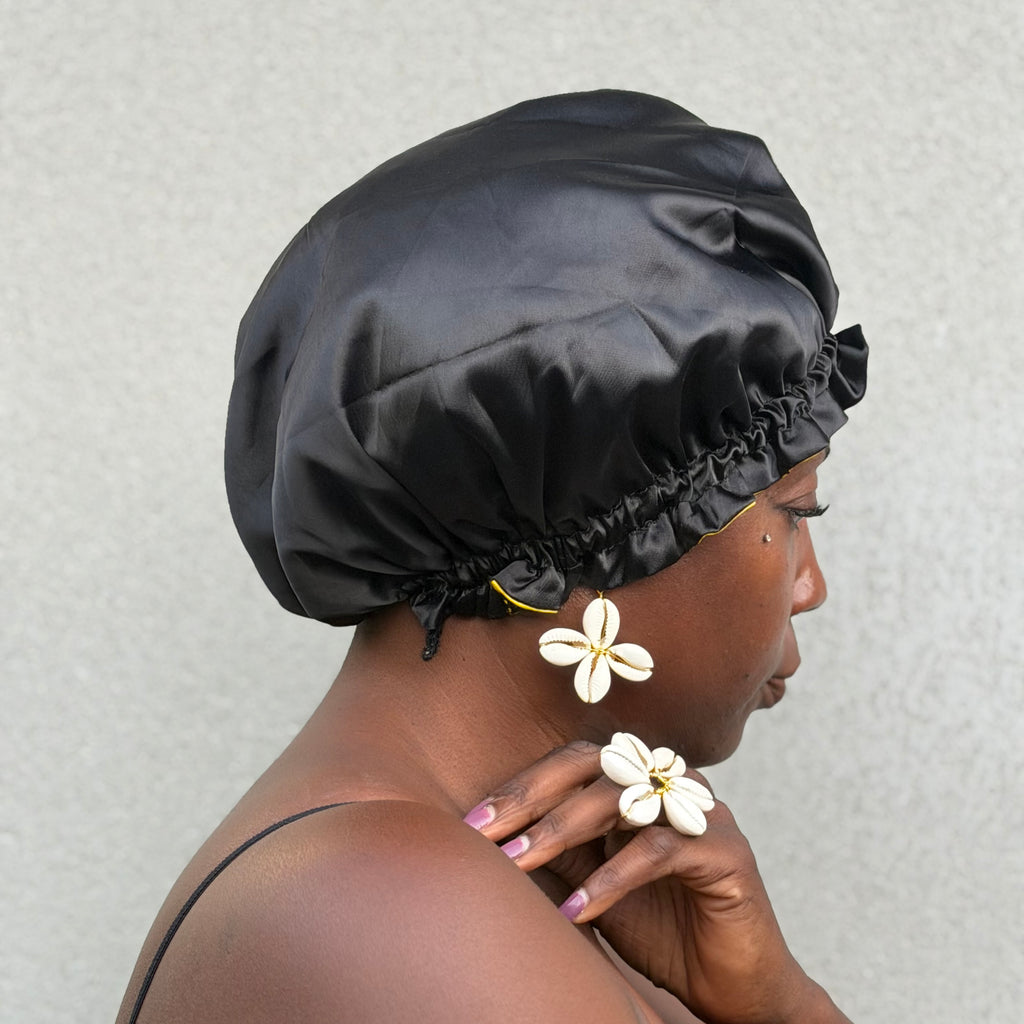 Bonnet wax jaune & noir