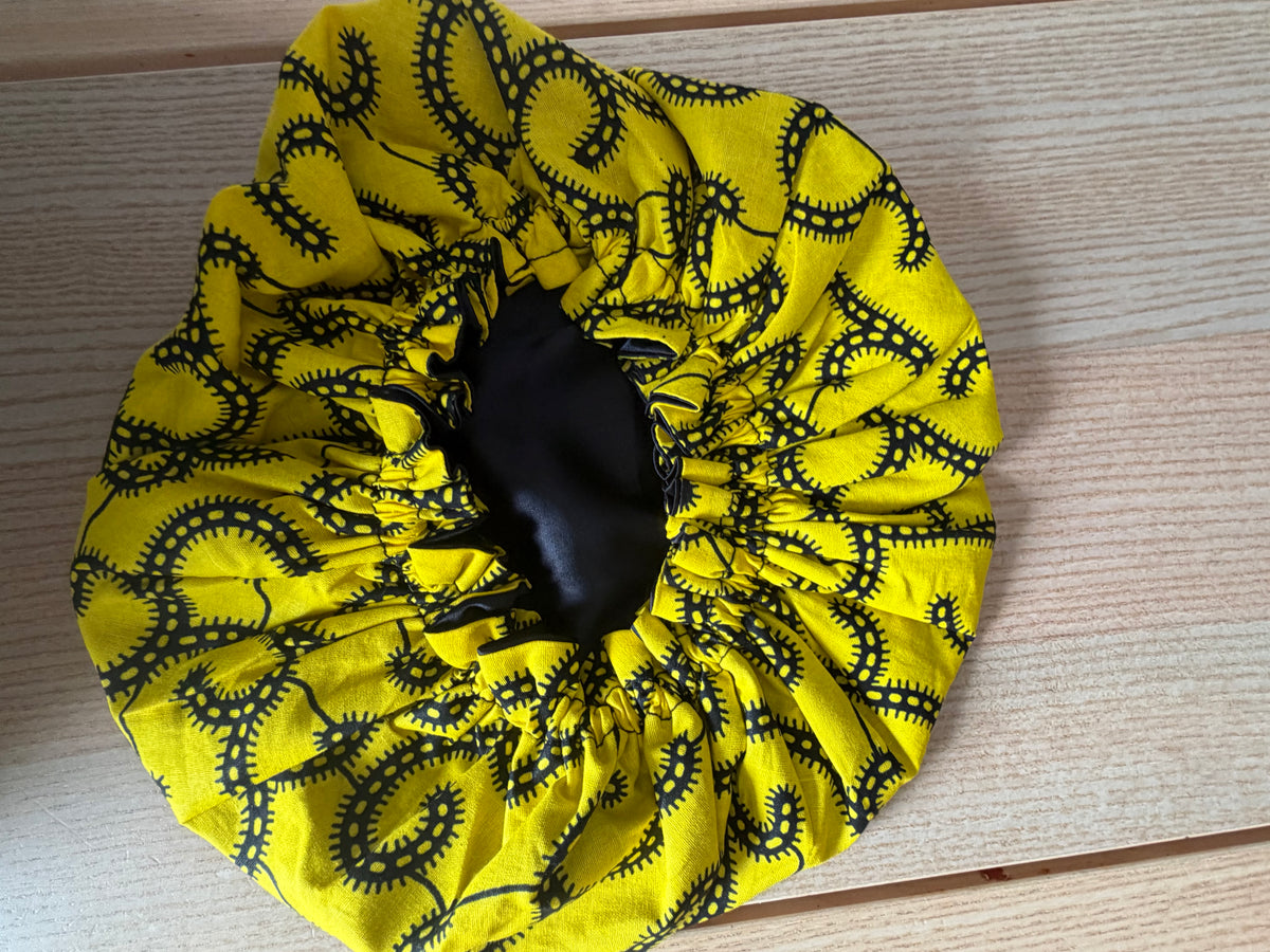Bonnet wax jaune & noir