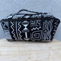 Trousse de toilette en tissu wax – Multi-compartiments