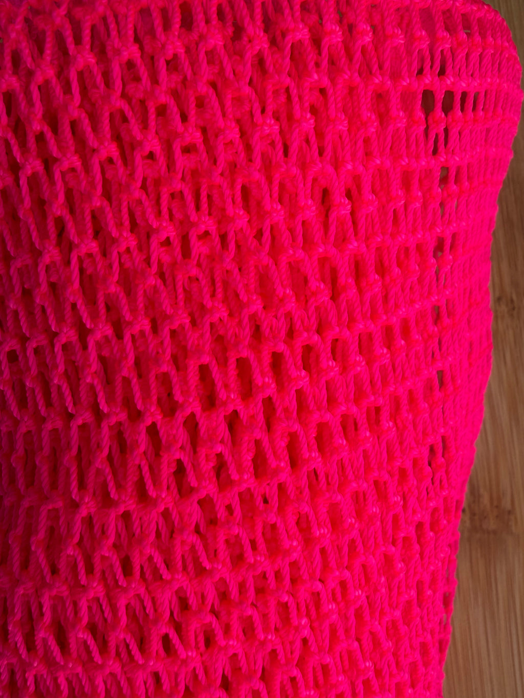 Filet de bain africain exfoliant – Rose fuchsia