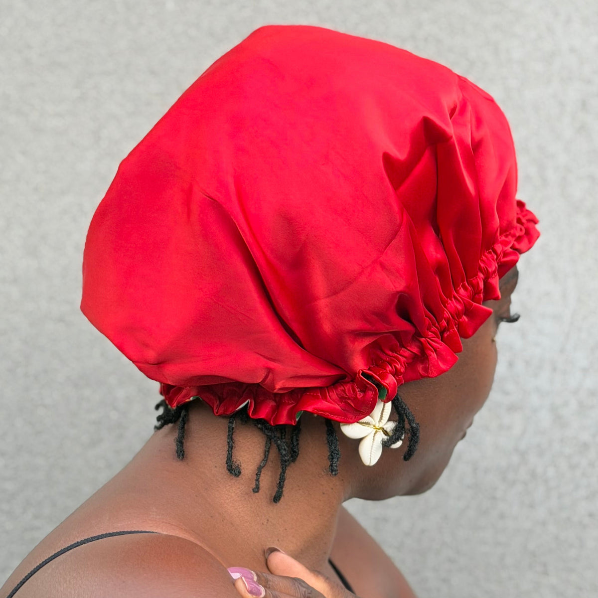 Bonnet satin & wax – Réversible