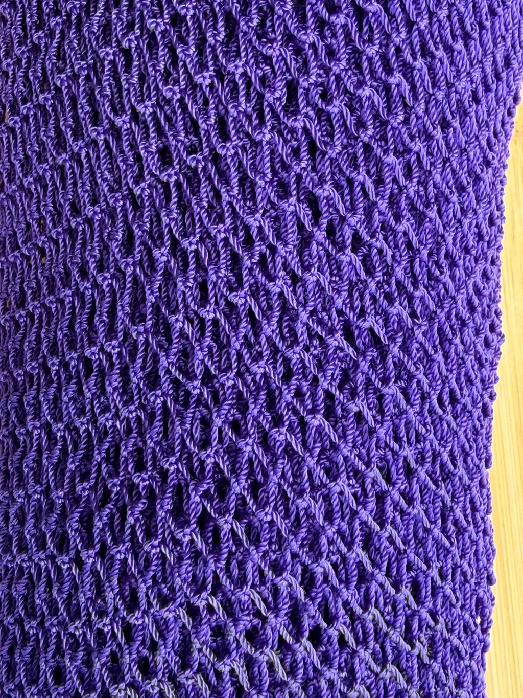 Filet de bain africain exfoliant – Violet