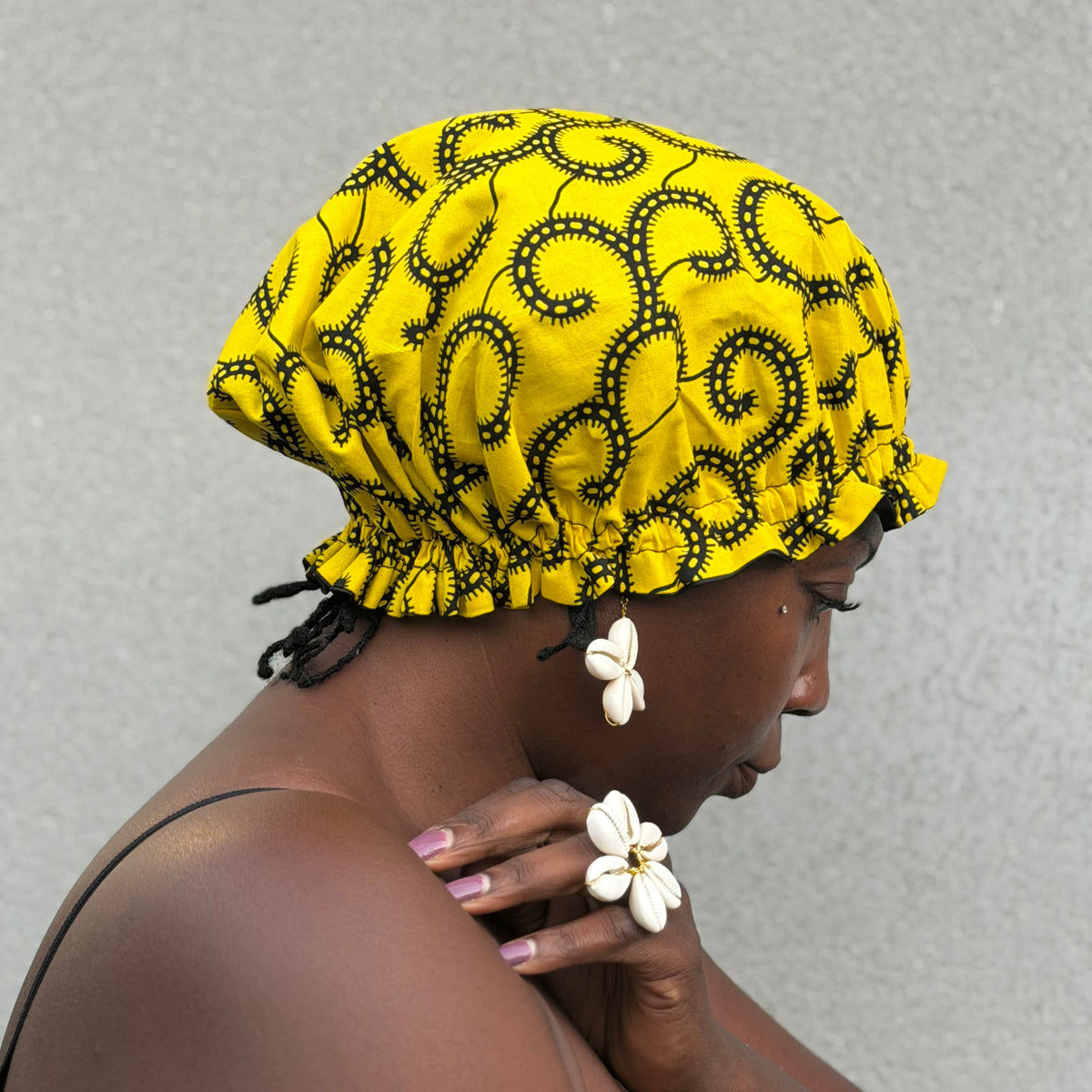 Bonnet wax jaune & noir